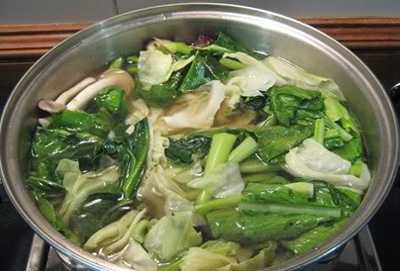 สูตรวิธีการทำอาหารไทย-อาหารเจ-ต้มจับฉ่าย