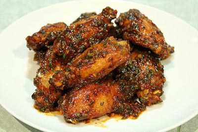 ปีกไก่ทอดน้ำแดง