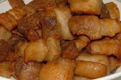 หมูสามชั้นทอดเค็ม
