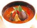 อาหารเจแกงเผ็ดเห็ดหอม