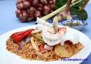 ข้าวผัดต้มยำน้ำพริกเผา