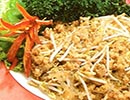 หมูสับวุ้นเส้นผัดไข่